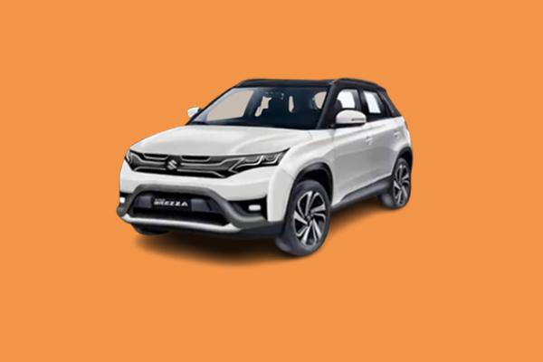 BOOK BREZZA Sunroof 2024 FOR SELF DRIVE RENTAL IN lucknow - grandride.in